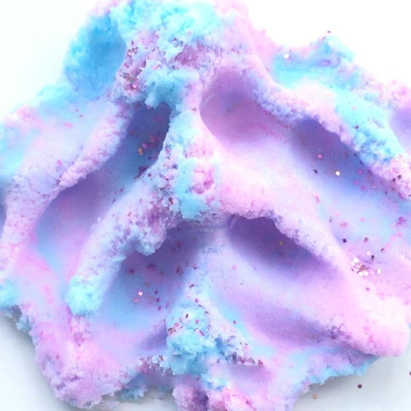 Colorful Mixing Cloud Slime Release Stress Kids Clay Kids Toy Cotton Mud To Release Clay Toy Gift