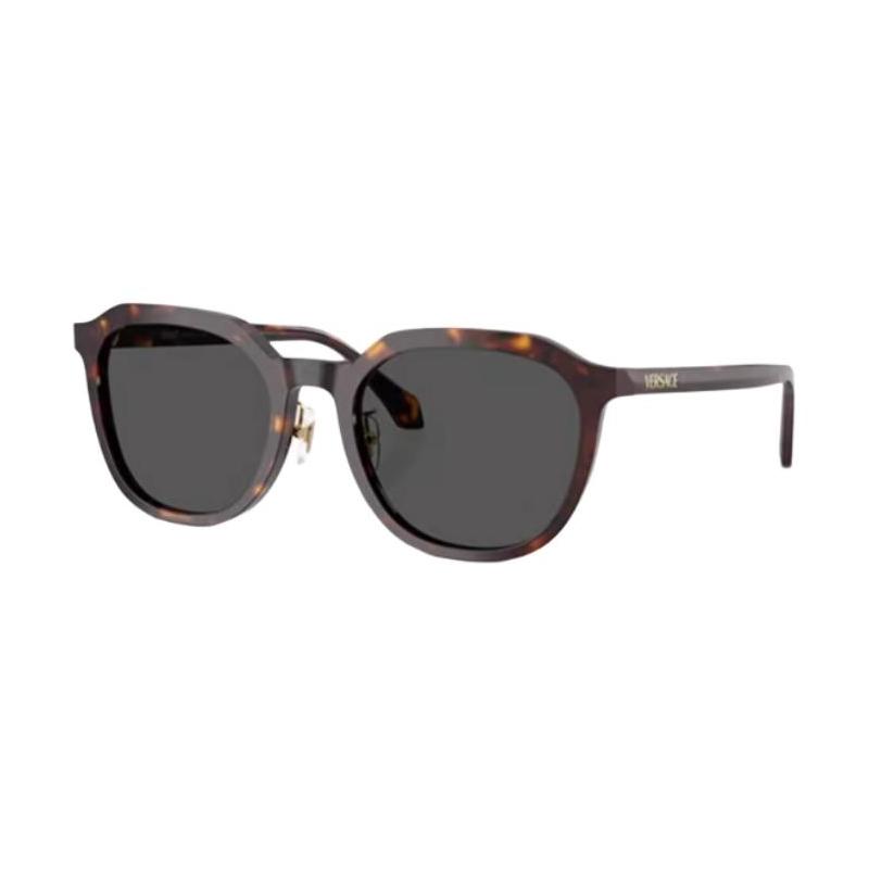 Versace [Available Prescriptions] Brand Logo Irregular Sunglasses Women's Tortoiseshell 26662657 0VE4493D108_87-Tortoise F