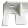 Water Sprayer Nozzle Organizers Wall Mount 4Slot Garden Hose Holder for Garage Wall Watering Station and Shed Storage Rack