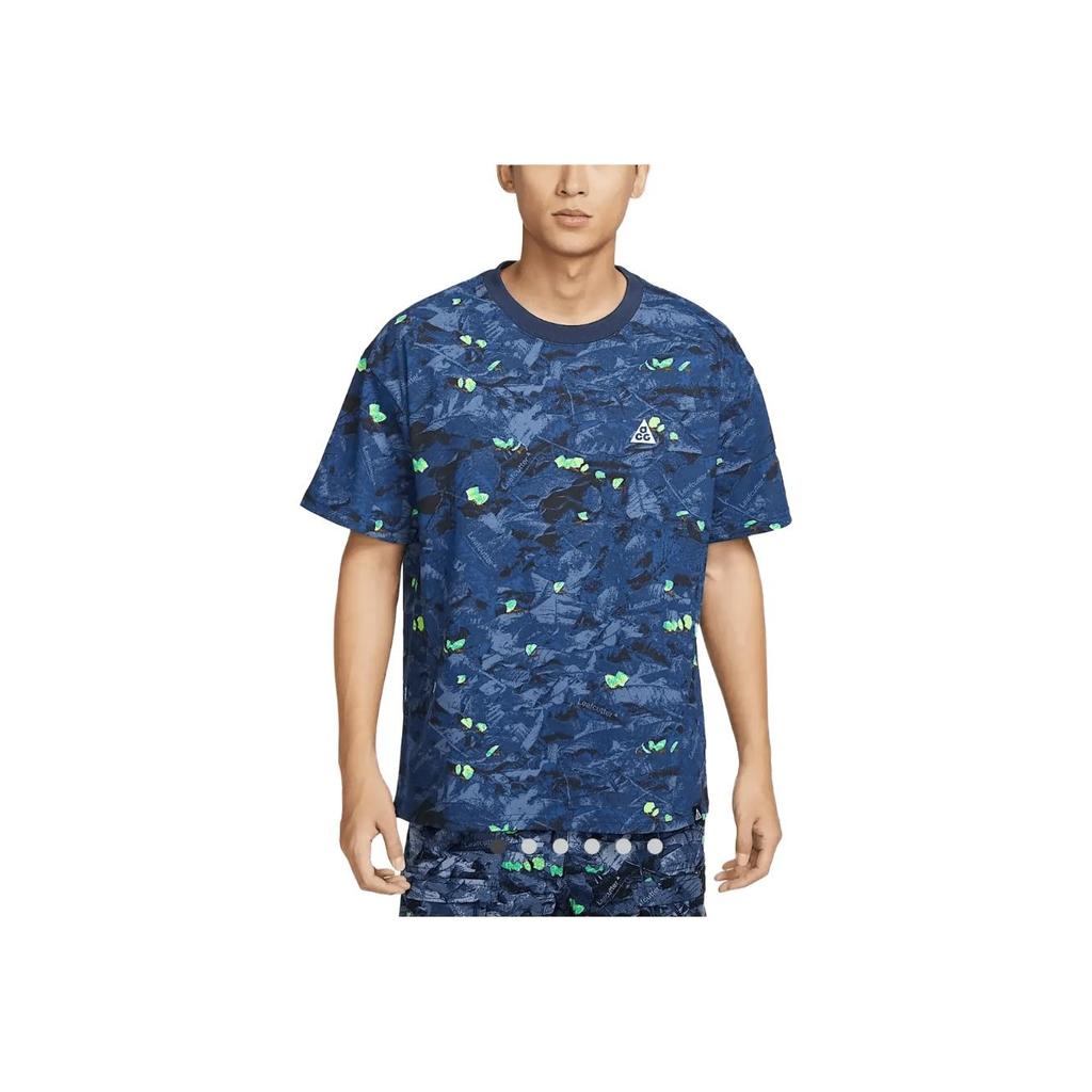 Nike ACG Dri-Fit Casual Loose Quick-Dry Short Sleeve T-Shirt Men Tops Deep-Navy HJ0795-410