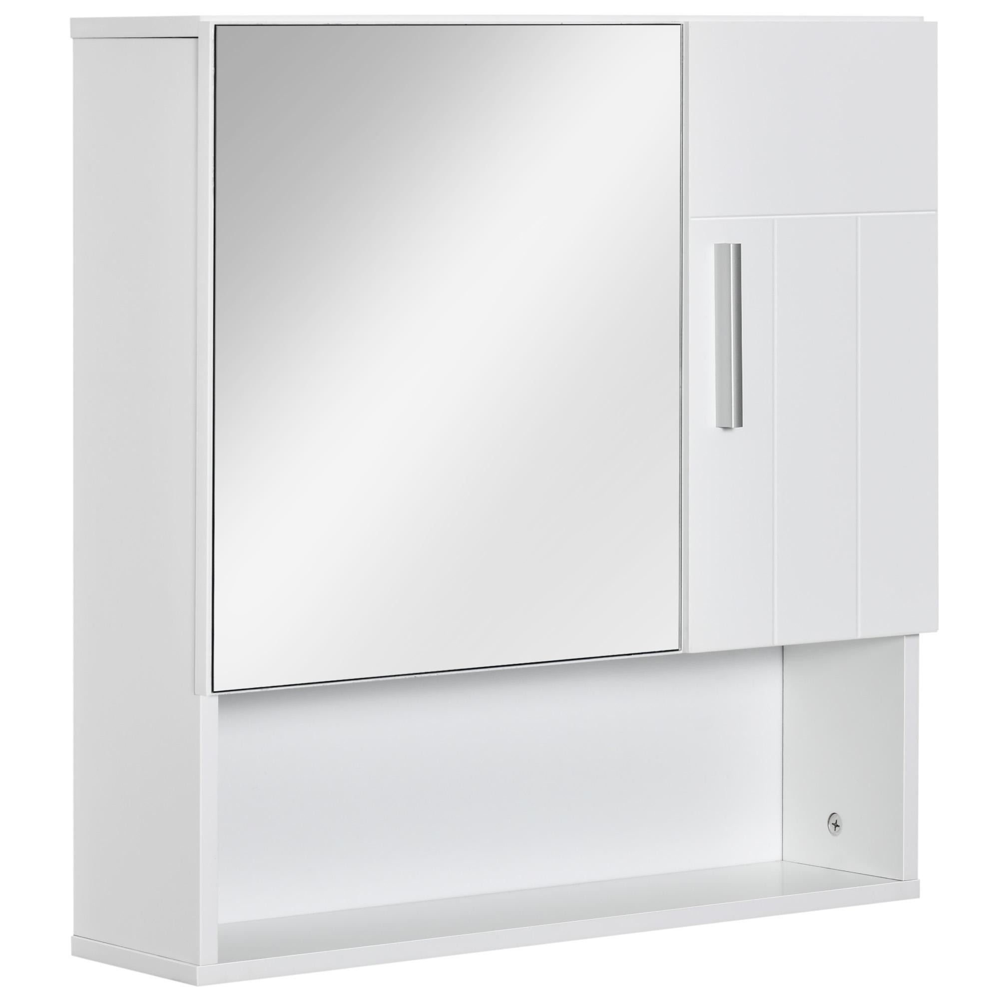 Bathroom Mirror Cabinet, Wall Mounted Storage