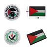 Medio Oriente Transfrontaliero Badge Palestinese Toppa da Braccio Accessori Bandiera Boxer Velcro Toppa da Zaino Ricamata Disponibile