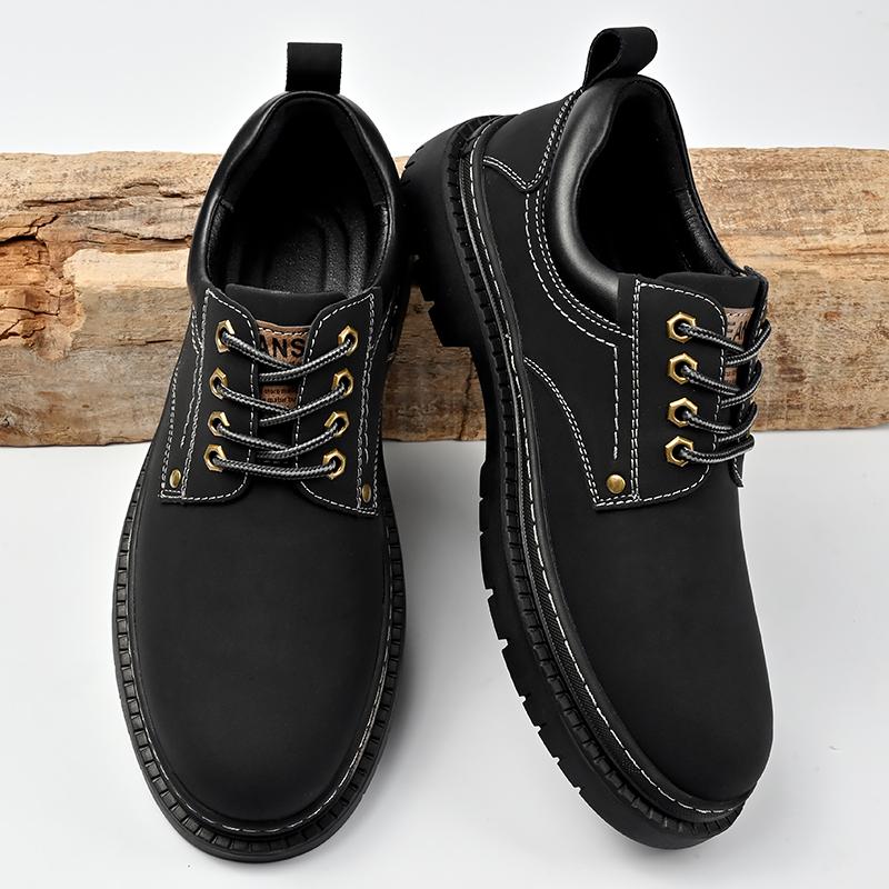 Ručně vyráběné pánské boty z pravé kůže Pohodlné kožené boty pro volný čas Mokasíny Pánské ploché boty