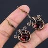 Pink Amethyst Earrings Gemstone Jewelry, 999 Copper Wire Wrapped Earrings, Handmade Beautiful Jewelry Earrings