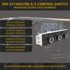 599-217 HVAC For 1996-2014 Chevrolet Express 1500 2500 3500 GMC Savana Heater A/C Control Switch Front Climate Control Module