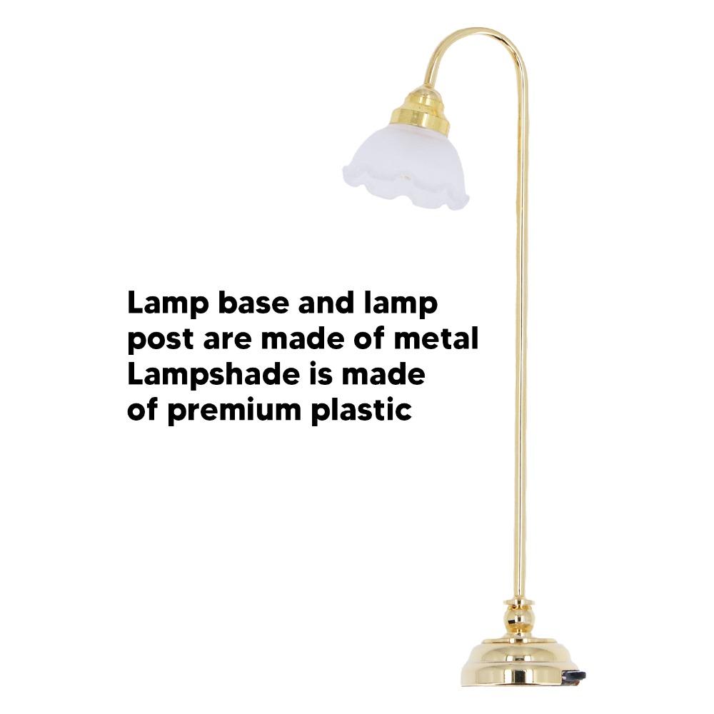 Miniature Design Dollhouse Floor Lamp Tabletop Decor Scale Furniture  Home Decor