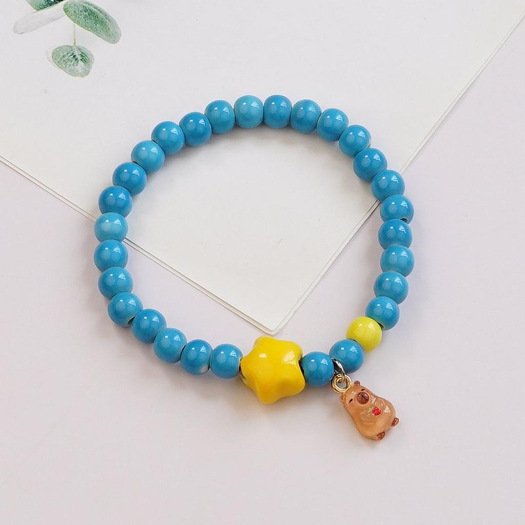 Jingdezhen color small fresh ceramic bracelet boys and girls gifts ceramic jewelry bracelet jewelry wholesale
