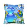 Fish Meme Frutiger Aero Square Pillow Cases  Cushion Covers Fashion Polyester Decorative Pillowcover for Sofa