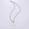 Dawapara Egyptian Mother Goddess Isis Amulet Pendants Hollow Vintage Talisman Necklace Stainless Steel Jewelry