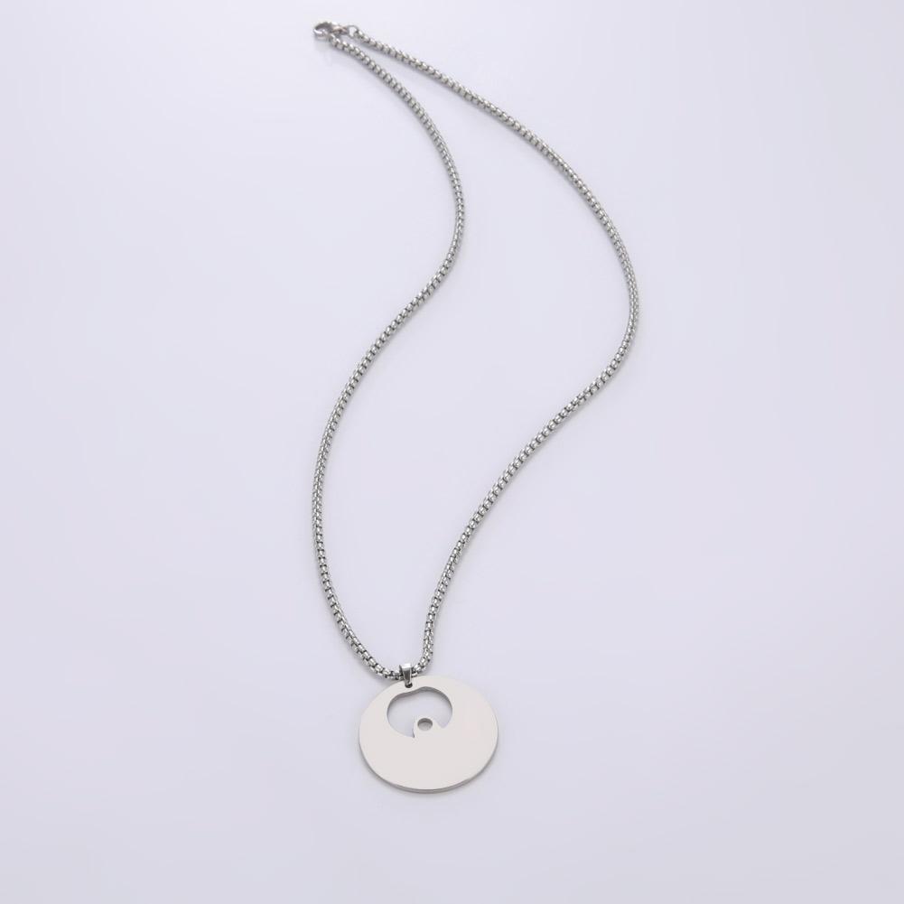 Dawapara Egyptian Mother Goddess Isis Amulet Pendants Hollow Vintage Talisman Necklace Stainless Steel Jewelry
