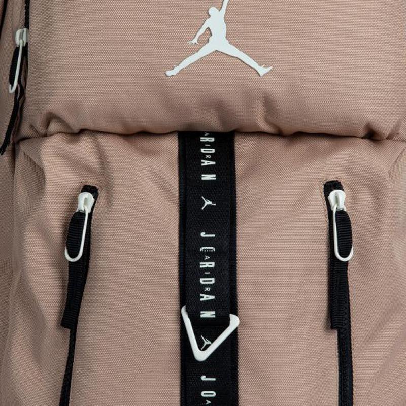New Jordan Polyester Backpack Medium Size Unisex Khaki JD2433002AD-002