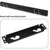 Wall Mount Sound Bar Mounts Anti-Drop Metal Audio Wall Shelf Under TV Speaker Wall Bracket for LG Speaker Accessories