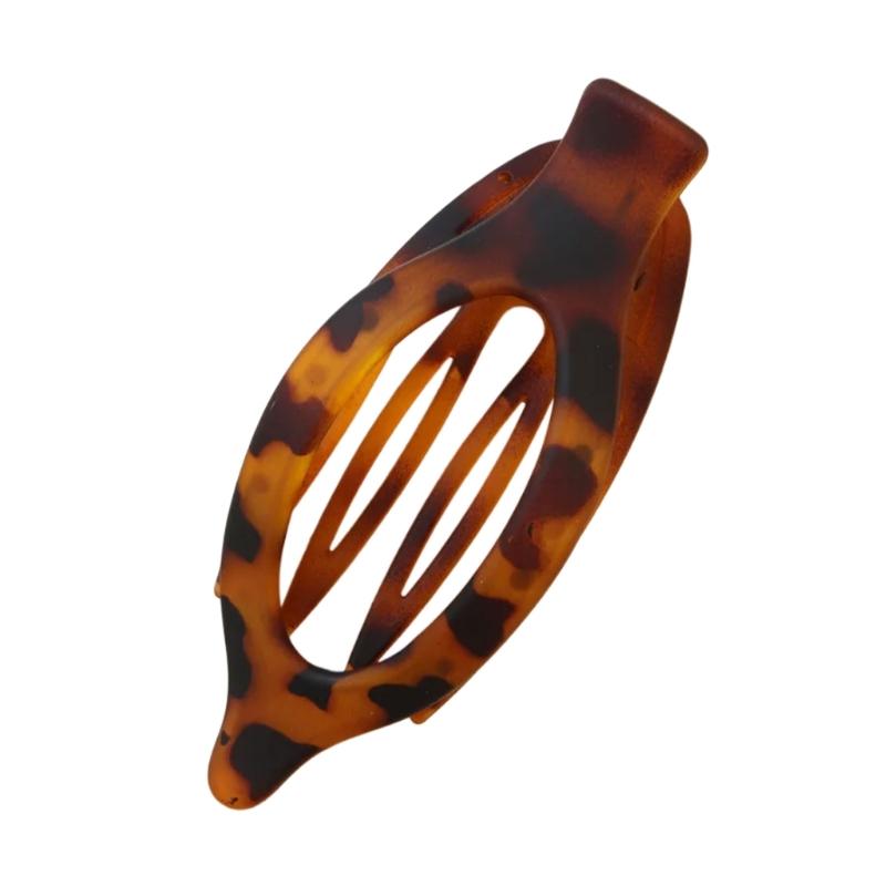 Stylish Plastic Resin Hair Claw For Different Hairstyles Lightweight Hair Accessory For Daily Use And Special Event