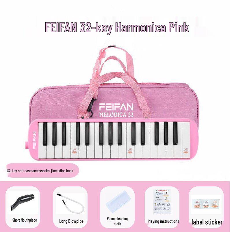 FEIFAN 32-Key Harmonica for Beginners and Classroom Practice