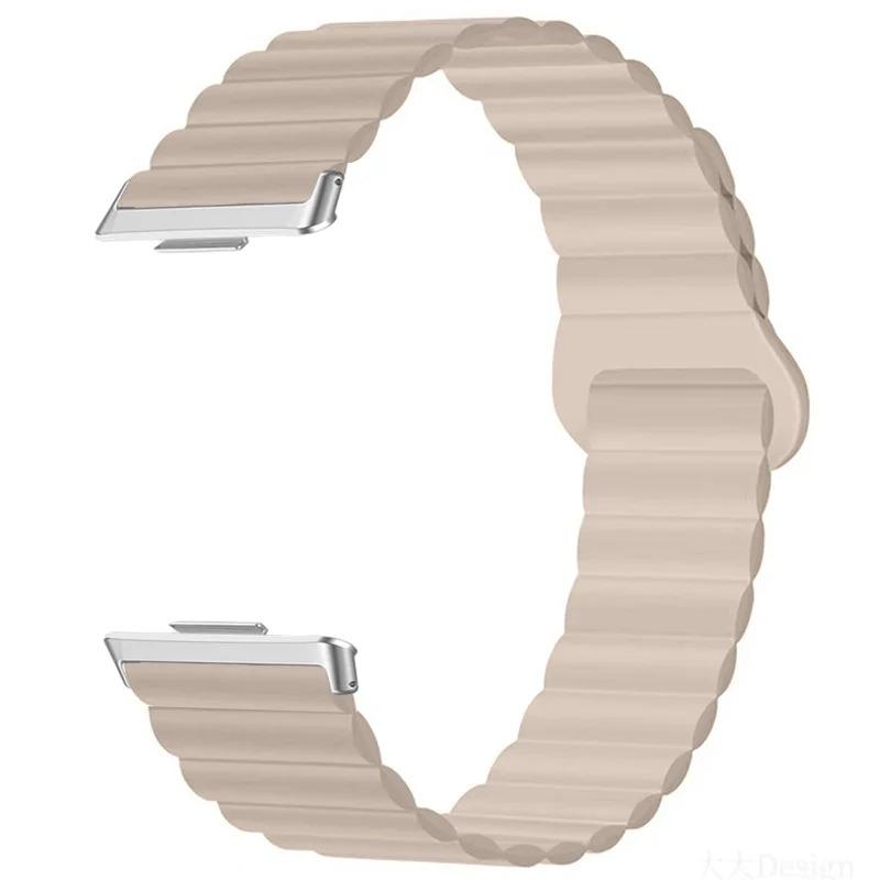 Silicone Sport Watchband For Huawei Watch Fit 4 Fit 4Pro Fit 3 Magnetic Loop Bracelet For Huawei Watch Fit3 Smartwatch Wristband