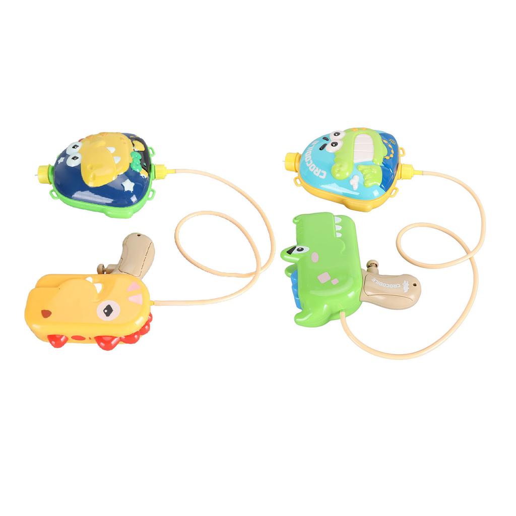 Water Shooting Toy for Kids 1000ml Capacity Backpack Cartoon Electric Water Sprayer for Outdoor Camp