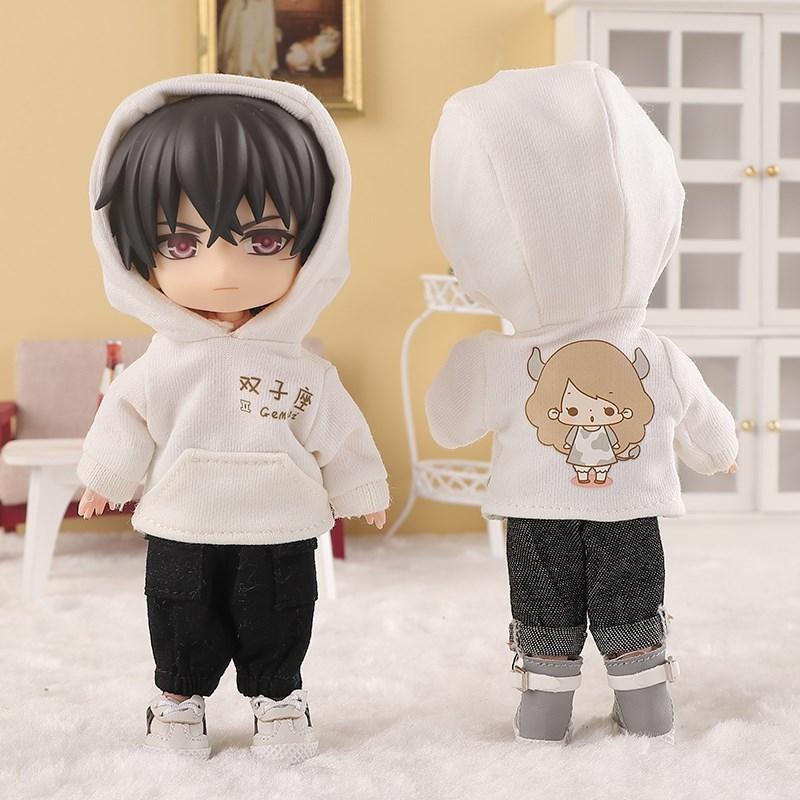 Ob11 Zwölf Sternbilder Muster Puppenkleidung Kopfbedeckung Kollektion Für Obitsu11 GSC Molly 1/12 Puppenkleidung Puppenzubehör