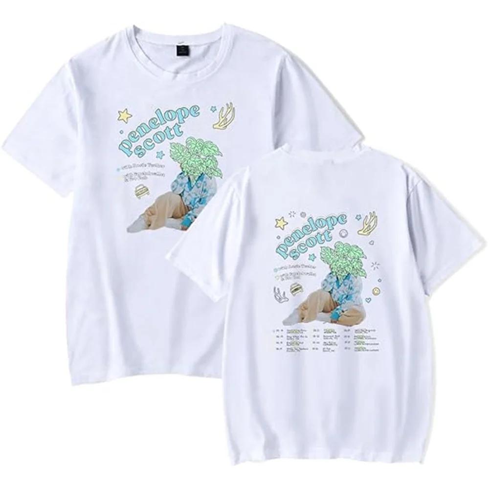 Penelope Scott Merch Tshirt Classic Print Crew Neck Short Sleeve Mens And Womens Fashion Clothing