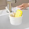 Kitchen Sink Basket Strainer Faucet Hanging Garbage Filter with Openable Bottom Detachable Quickly Drain Colander Easy To Clean