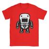 Men's Skeleton Domo Kun Doll T Shirts Cotton Clothes Casual Short Sleeve Crewneck Tee Shirt Printed T-Shirt