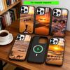 Sahara Wüste Handyhülle Für iPhone17,16,15,14,13,12,11 Plus,Pro Magnetisch Für Magsafe Kabelloses Laden