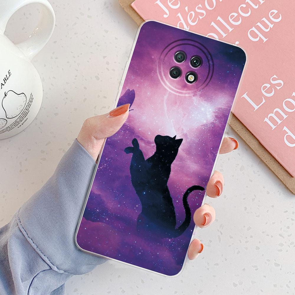 For Xiaomi Redmi Note 9T Case Redmi Note9T Back Cover Girls New Fashion Clear Phone Fundas Soft Silicone Case Redmi Note 9 T 9T