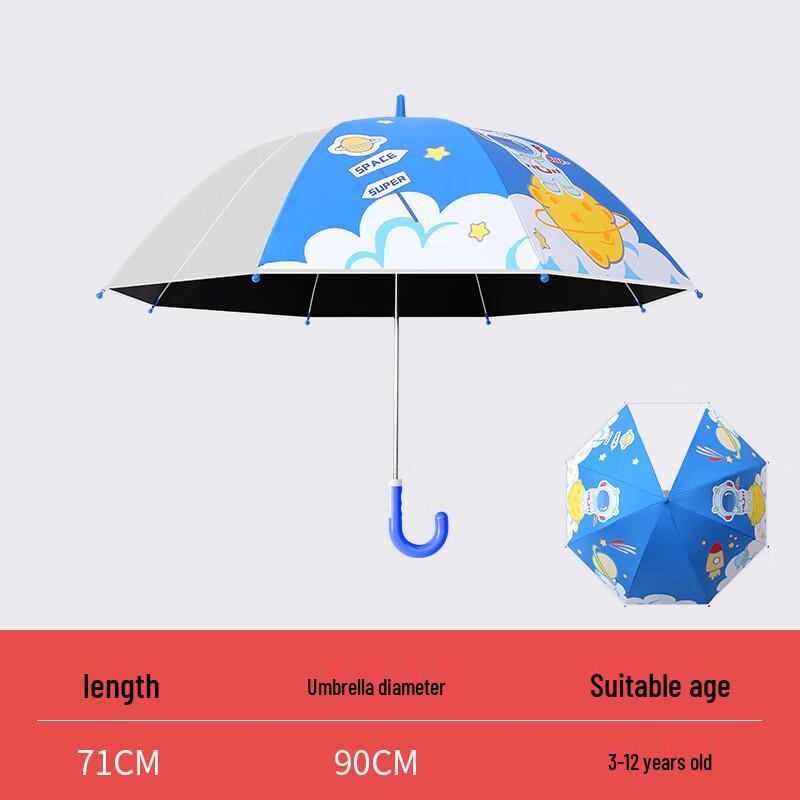 Nanqiao Kids Cartoon Transparent Umbrella