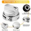 AMI PARTS (5 Pack) AEZ73453509 Oven Range Stove Knobs Fit for LG Stove Knob LRG3095ST LRG3091ST LDG3036ST LRG3194ST, Replaces 2347547 AEZ72909008