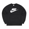 Nike Logo Printed Crew Neck Pullover American Vintage Long Sleeve Fleece Warm Casual Cuffed Knit Pants Sweatshirt Set DX0796-010+DQ4913-010