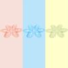Creative Dining Utensils Petal Multi grid Bowl Plastic Suitable for Families with Multiple Pets to Prevent Pets from Snatching