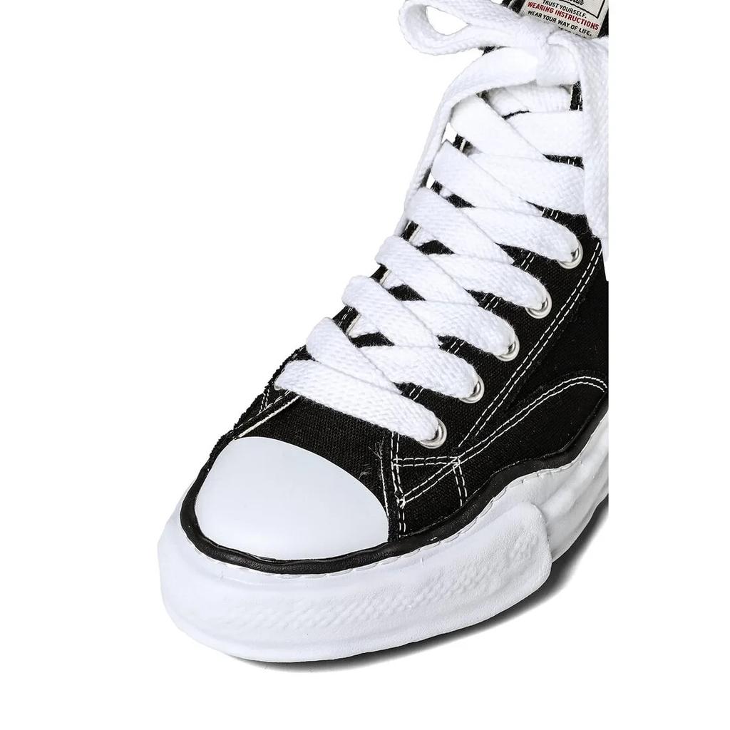 A01FW701-BLACK Maison MIHARA YASUHIRO PETERSON Original Sole Canvas (Men's)
