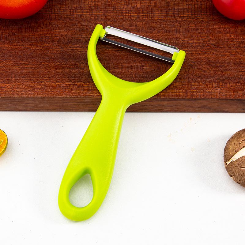 Stainless Steel Multi-Purpose Peeler: Fruits, Vegetables, Melon, Potato, Apple, Paring Knife.