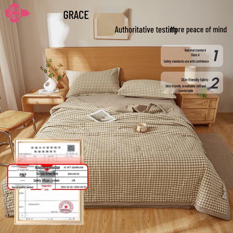 Jieliya 100% Xinjiang Cotton Student Dorm Quilt