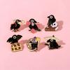 Unique Rhinestones Crow Brooch Pin Delicate Fashion Accessory for Clothings and Bags Decoration Casual Wear