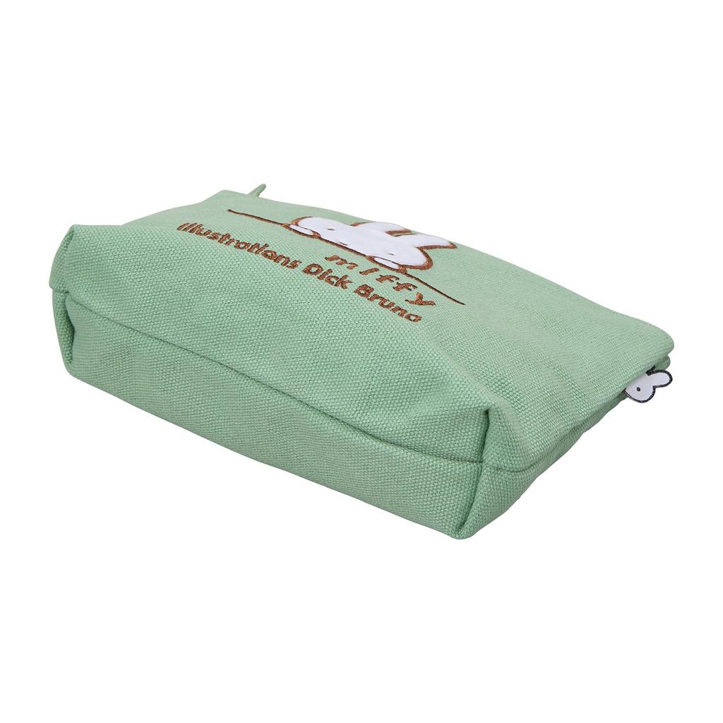 Embroidered Canvas Mini Travel Miffy Mint Miffy Face [Sifre] Pouch, Pouch, Pouch, B312.