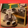 Plüsch Elefantenspielzeug für Kinder Weiche Tierpuppe Geschenk für Kinder und Kleinkinder