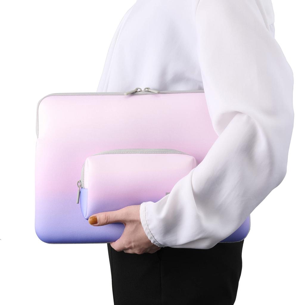 HAKUBA Chululu PC Inner Case AZ Aurora PC Gadget Computer 4977187001082 13.3-inch & Multi-Pouch Set, Pink, Case, Case, Bag, AMZSCH-PCMP13PK,