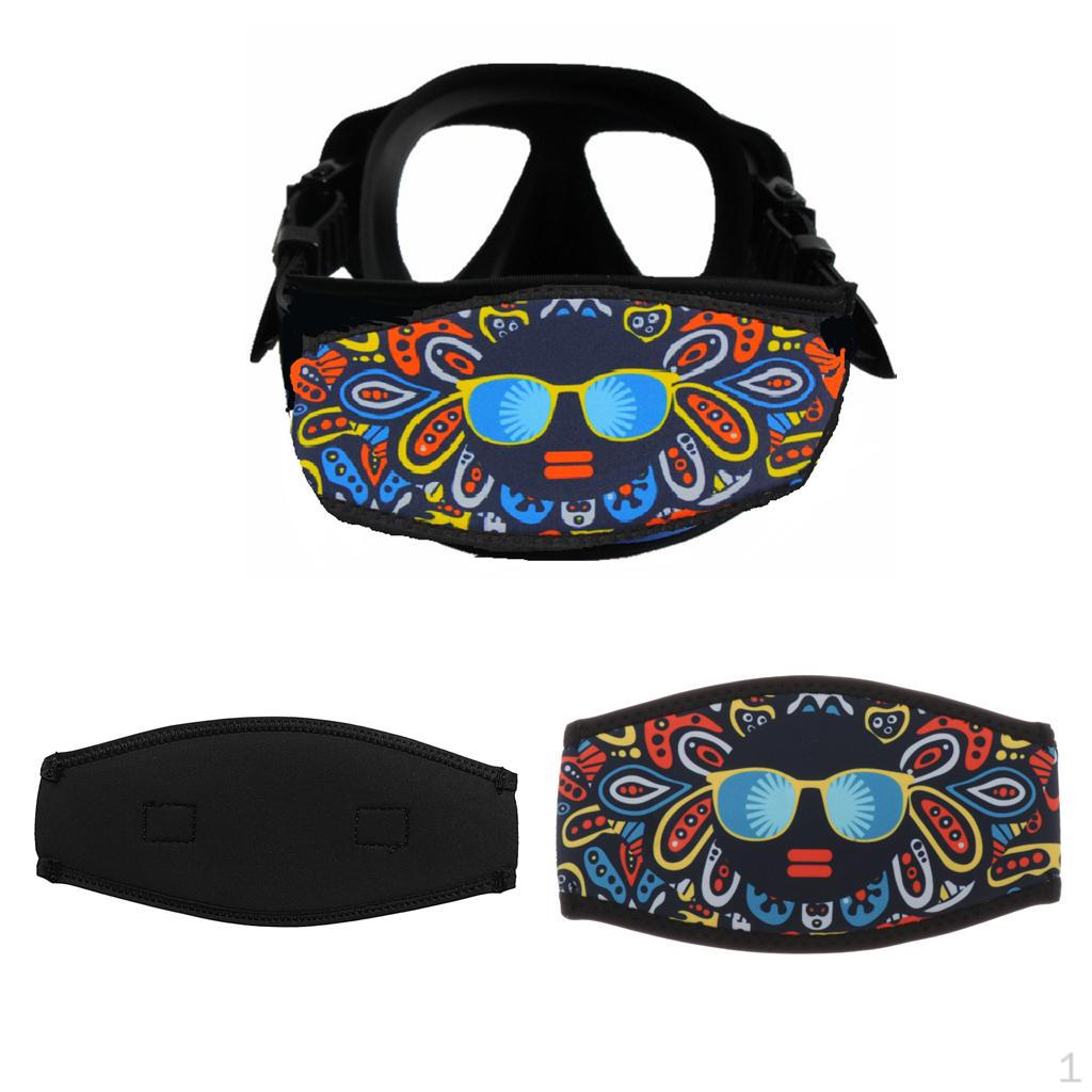 

2 шт. Неопреновый чехол для маски для снорклинга и дайвинга, мягкий защитный ремешок, замена