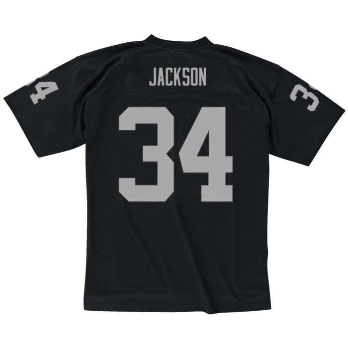 Maillot NFL Legacy - Los Angeles Raiders 1988 Bo Jackson - Noir - Homme - Mitchell & Ness - Sportswear