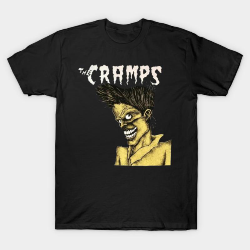 

The Cramps Lux Interior Cartoon T-Shirt New Spring/Summer Arrivals Regular Fit Casual Comfortable Graphic Y2K Vintage Size 5XL різнокольоровий