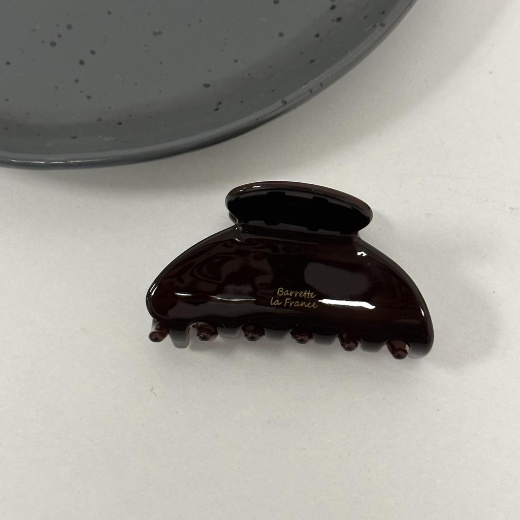 Korean Gold Label Candy Color Acetate Medium Hair Claw Clip