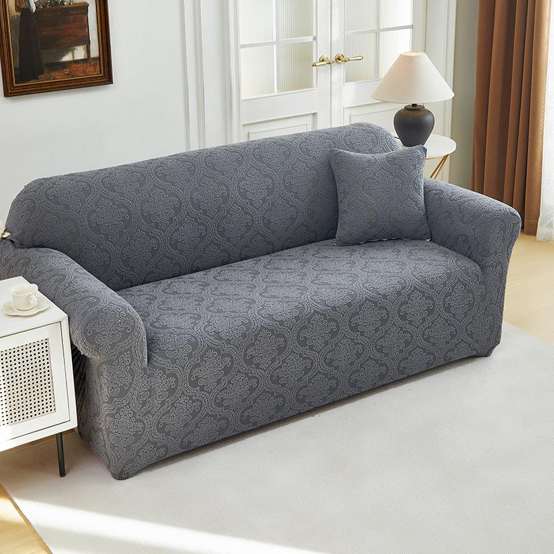 Stretch L Shaped Sofa Cover Non Slip Full Corner Couch Slipcover Solid Living Room Home Decor Furniture Protector