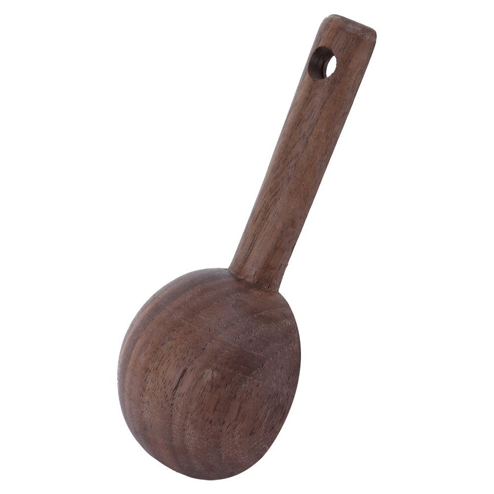 

Wooden Coffee Scoop Elegant Wooden Spoon Coffee Accessories Walnut Teaspoon Coffee Brewing 1pcs