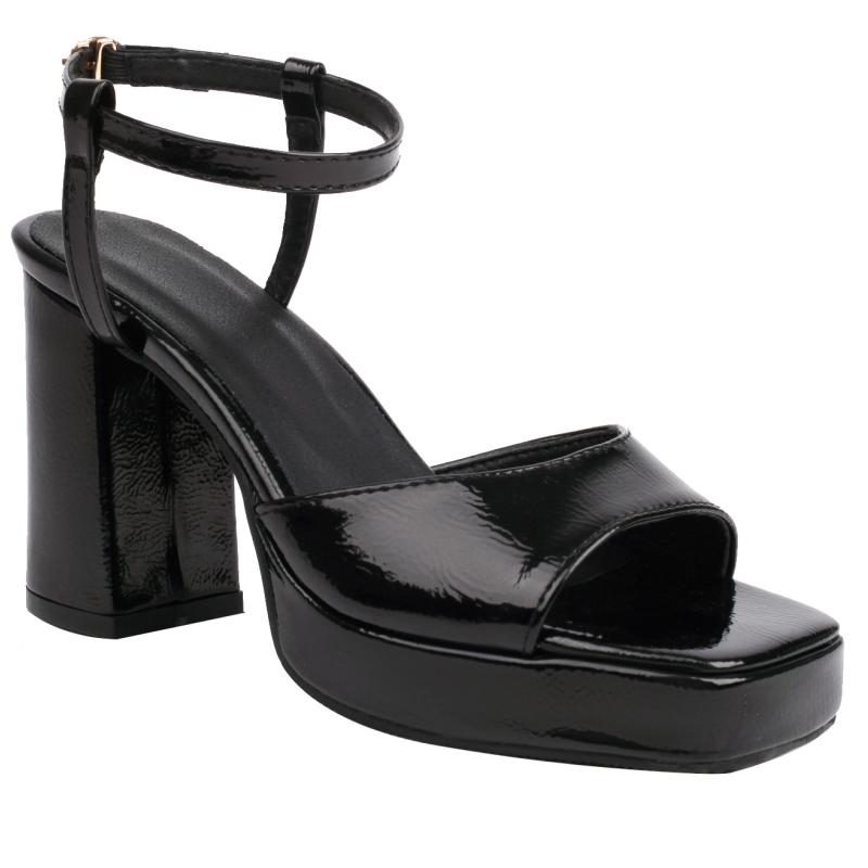 Elegant Women's Gladiator Sandals Summer Shoes Platform Peep Toe White Black High Heels Flip Flops Female Party Shoes Brand
