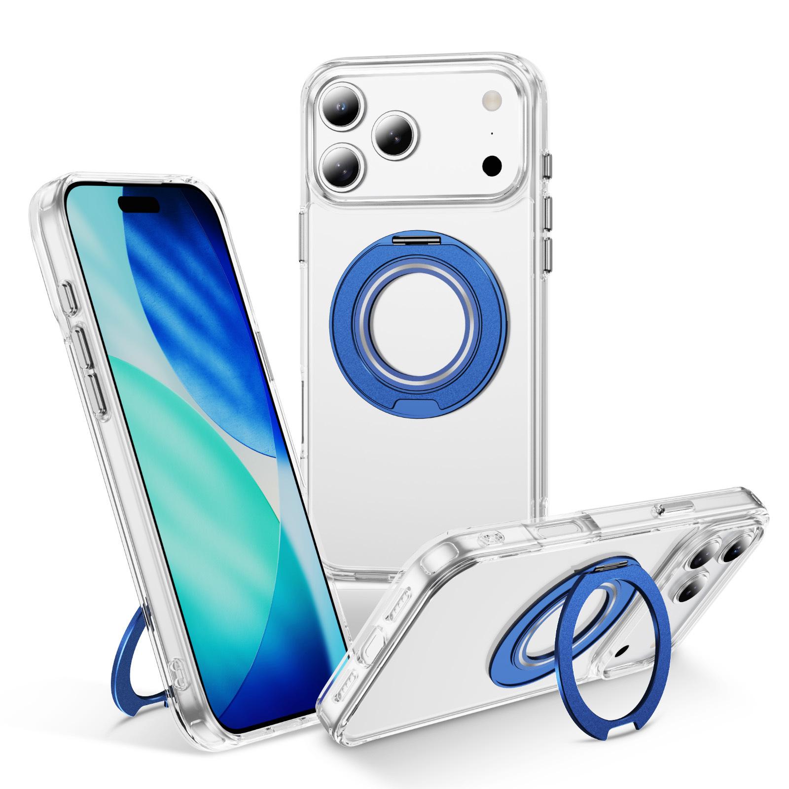 

For IPhone 17 Mobile Phone Case 2.0 Thick PC Transparent Anti-yellowing Protective Sleeve for Apple 17/16/15 Mobile Phone Case Holder For iPhone12