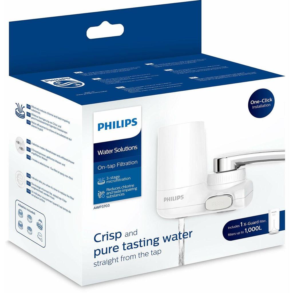 Philips AWP3703 faucet water filter 2 L/min White