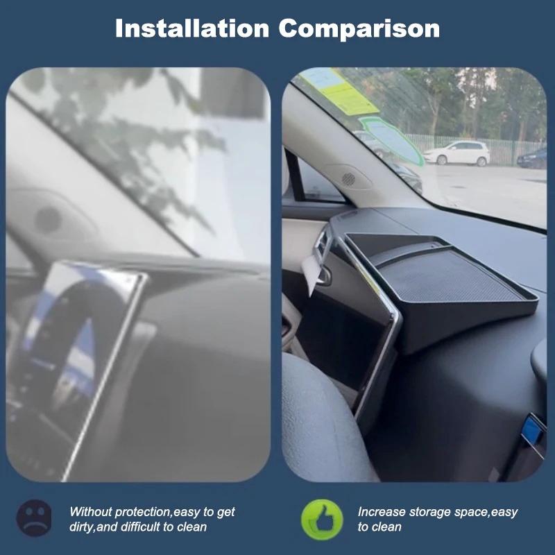For BYD Yuan UP EV 2024 2025 Silicone Multifunctional Storage Box Automotive Interior Modified Accessories