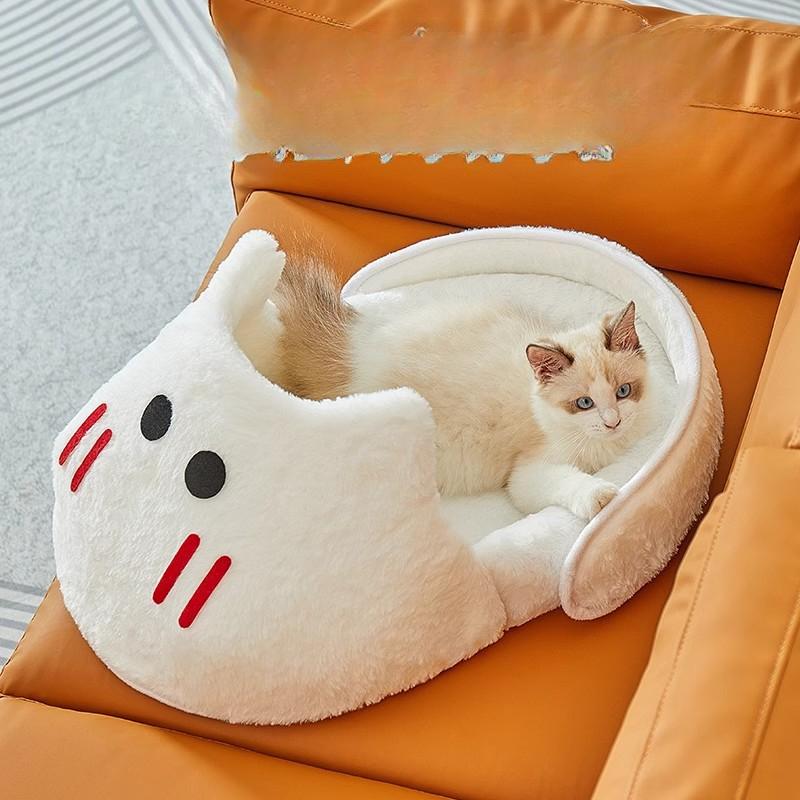 Slippers  Cat Kennel  Dog Kennel  All Seasons  Semi-enclosed Hamster  Rabbit Kennel  Warm In Winter  Cat Sleeping Bag  Cat Bed