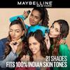 Maybelline New York Fit Me Matte + Poreless Liquid Foundation 30ml SPF 22 Oil Control for Normal Oily Skin 332 Golden Caramel