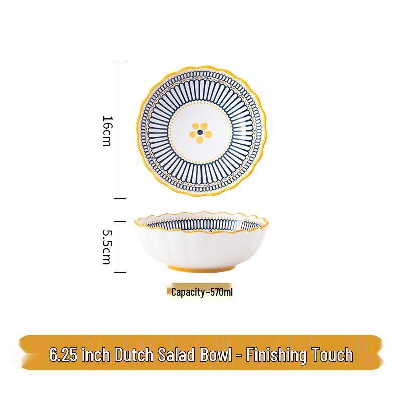 ME Nordic Ceramic Salad Bowl 6.25 inch